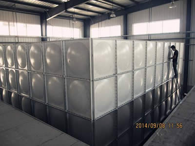 平湖玻璃钢拼装水箱